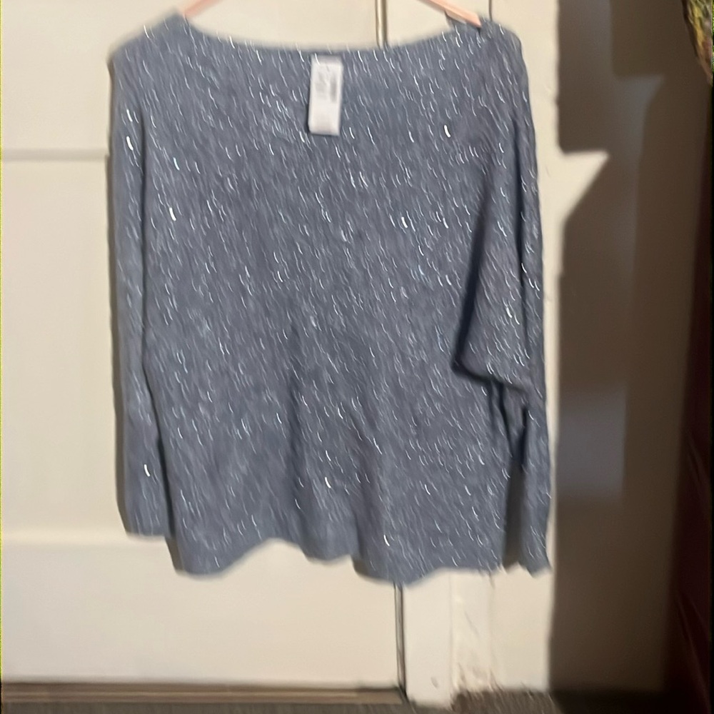 Maurices Glittery Knit Top